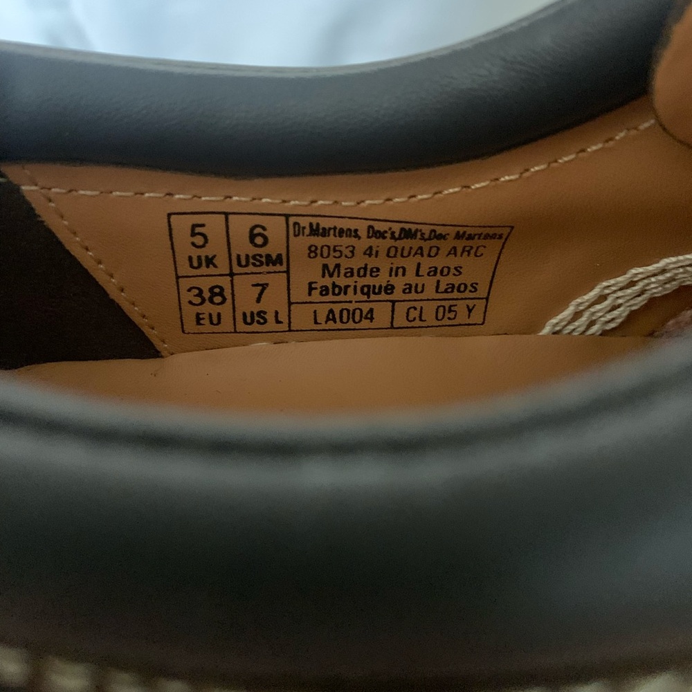 Dr. Martens Brown Leather Shoes - Picture 5 of 5